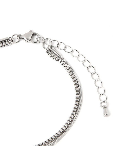 GLOBAL WORK（グローバルワーク）の「UNISEX/ステンレスブレスレット/964077（ブレスレット・レディース・シルバー系その他2/ゴールド系その他3/ゴールド系その他/シルバー系その他3/ゴールド系その他2/シルバー系その他/ゴールド系その他4/シルバー系その他4・FREE）」の9枚目の写真