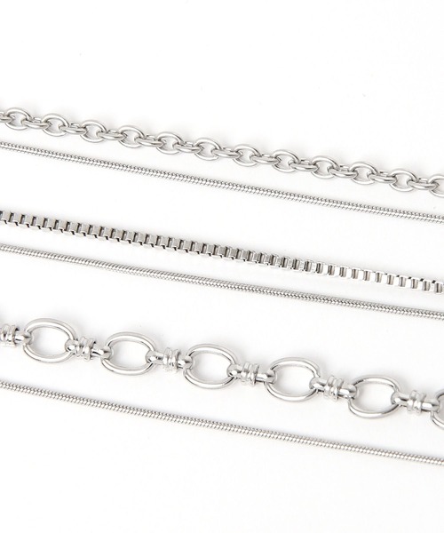 GLOBAL WORK（グローバルワーク）の「UNISEX/ステンレスブレスレット/964077（ブレスレット・レディース・シルバー系その他2/ゴールド系その他3/ゴールド系その他/シルバー系その他3/ゴールド系その他2/シルバー系その他/ゴールド系その他4/シルバー系その他4・FREE）」の10枚目の写真