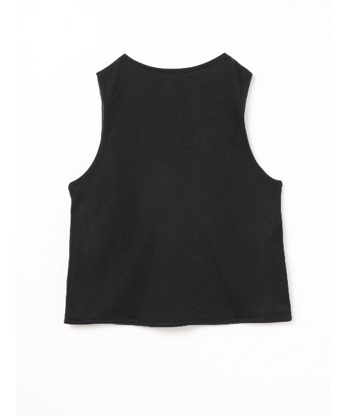 mizuiroind（ミズイロインド）の「mizuiro ind チェックVネック