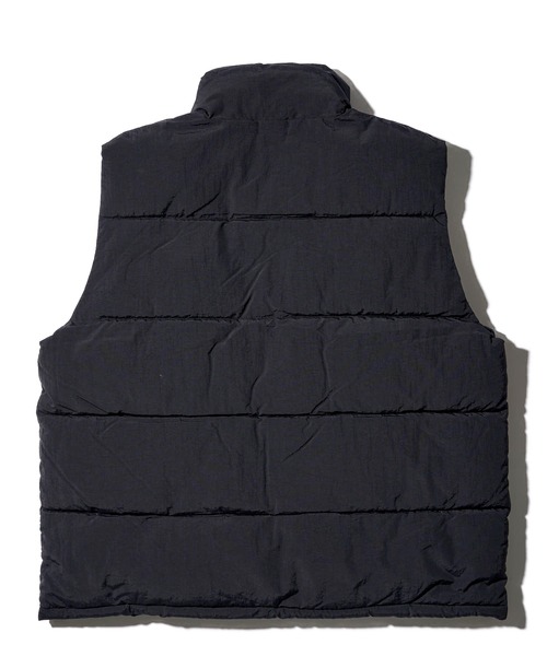 ADPOSION（アドポーション）の「stand collar padding vest / スタンドカラー中綿ダウンベスト（ベスト・メンズ・ブラック/カーキ/ブラウン・MEDIUM/LARGE/X-LARGE）」の6枚目の写真
