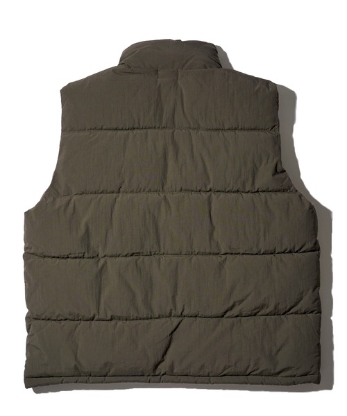 未使用品stand collar padded vest　暖かな中綿ベスト セール】stand collar padding vest / スタンドカラー中綿ダウン