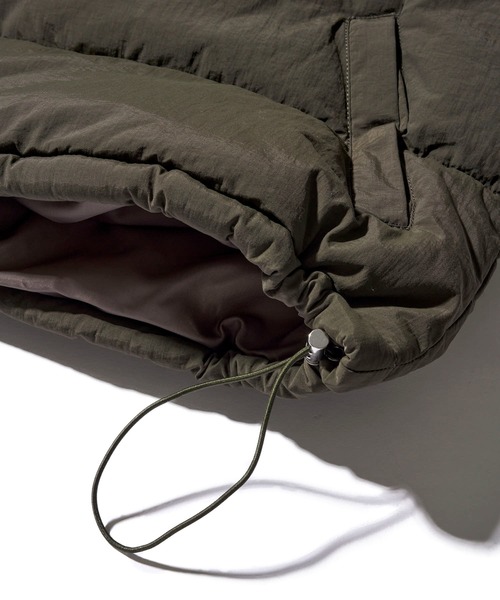 未使用品stand collar padded vest　暖かな中綿ベスト セール】stand collar padding vest / スタンドカラー中綿ダウン