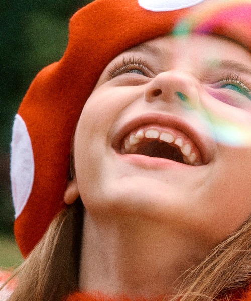 【セール】STELLA McCARTNEY (ステラマッカートニー) Kids & Junior ウールニットベレー帽（ハンチング/ベレー帽）｜STELLA McCARTNEY（ステラマッカートニー）