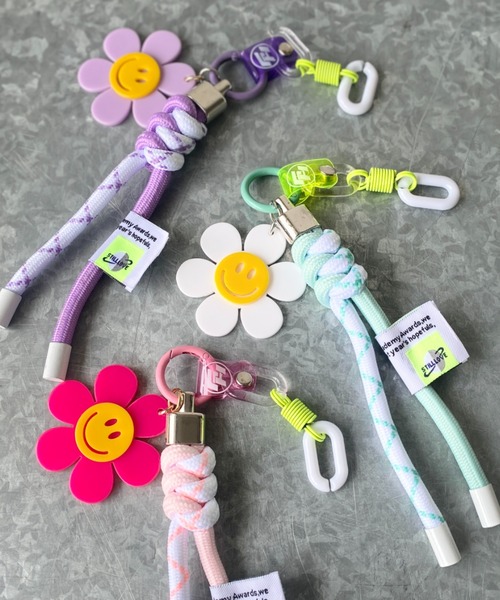 Y2K SYNAPSE FACTORY（ワイツーケー シナプスファクトリー）の「Handmade Paracord Keychain1（スマホグッズ・レディース・ライラック系1/ライトグリーン系2/ピンク系1/ライラック系2/ライトグリーン系1・FREE）」の7枚目の写真