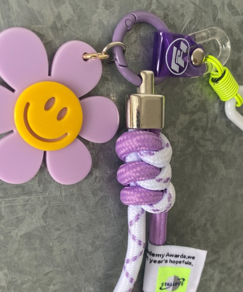 Y2K SYNAPSE FACTORY（ワイツーケー シナプスファクトリー）の「Handmade Paracord Keychain1（スマホグッズ・レディース・ライラック系1/ライトグリーン系2/ピンク系1/ライラック系2/ライトグリーン系1・FREE）」の13枚目の写真