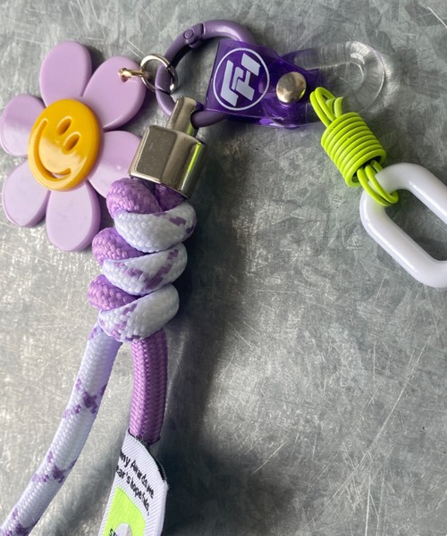 Y2K SYNAPSE FACTORY（ワイツーケー シナプスファクトリー）の「Handmade Paracord Keychain1（スマホグッズ・レディース・ライラック系1/ライトグリーン系2/ピンク系1/ライラック系2/ライトグリーン系1・FREE）」の14枚目の写真