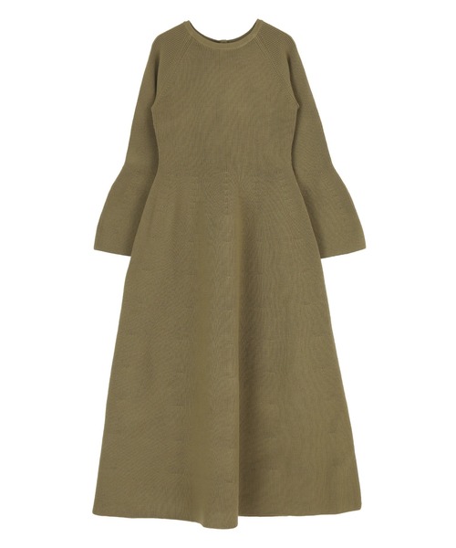 titivate（ティティベイト）の「フレアスリーブニットワンピース（ワンピース・レディース・オリーブ/ブラック/ライトベージュ・L/M/PS(XS－S)）」の15枚目の写真