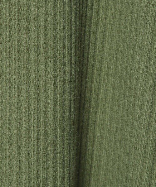 LOWRYS FARM（ローリーズファーム）の「ハイショクフレアニットワンピース　704534（ワンピース・レディース・ブラウン/アイボリー/グリーン/ブラック・FREE）」の20枚目の写真