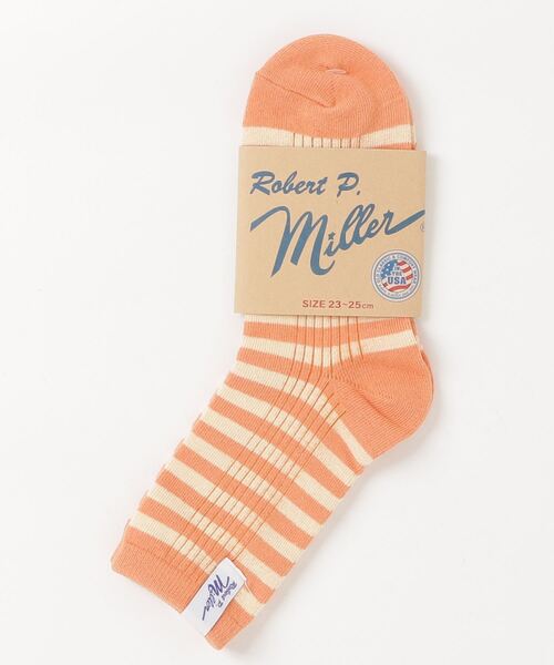 MILLER（ミラー）の「【Robert P. Miller】ロバート・ピー・ミラー 1P Crew Socks ボーダー クルーソックス 靴下 326C（ソックス/靴下・レディース・その他4/その他5/その他3/その他1/その他7/その他6/その他2/その他8/その他10/その他13/その他11/その他14/その他9/その他12・FREE）」の5枚目の写真