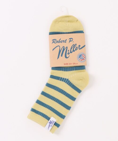 MILLER（ミラー）の「【Robert P. Miller】ロバート・ピー・ミラー 1P Crew Socks ボーダー クルーソックス 靴下 326C（ソックス/靴下・レディース・その他4/その他5/その他3/その他1/その他7/その他6/その他2/その他8/その他10/その他13/その他11/その他14/その他9/その他12・FREE）」の12枚目の写真