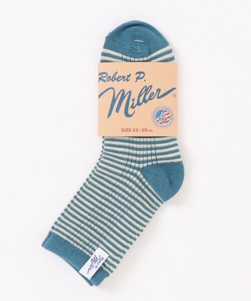 MILLER（ミラー）の「【Robert P. Miller】ロバート・ピー・ミラー 1P Crew Socks ボーダー クルーソックス 靴下 326C（ソックス/靴下・レディース・その他4/その他5/その他3/その他1/その他7/その他6/その他2/その他8/その他10/その他13/その他11/その他14/その他9/その他12・FREE）」の14枚目の写真