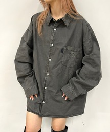 《ZOZO限定》COOPER FACTレギュラー刺繍ビッグシャツ