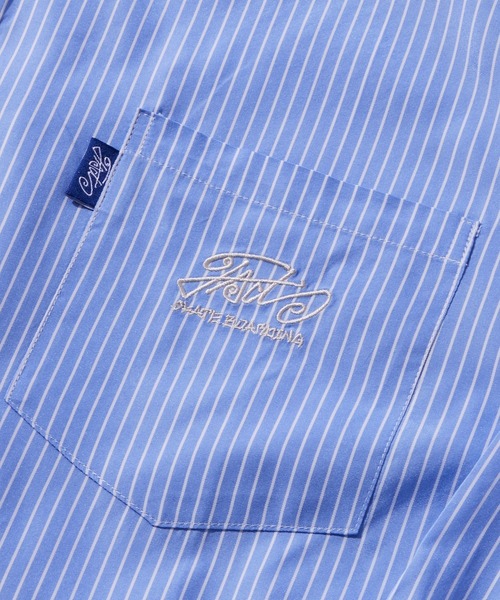 WHO'S WHO gallery（フーズフーギャラリー）の「《ZOZO限定》COOPER FACTレギュラー刺繍ビッグシャツ（シャツ/ブラウス・レディース・ブラック/サックスブルー/ネイビー/ベージュ/ブルー系その他/チャコールグレー・FREE）」の21枚目の写真