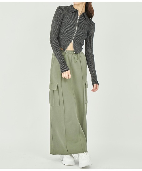 ANAP（アナップ）の「裏毛スウェットカーゴスカート（スカート）」 - WEAR