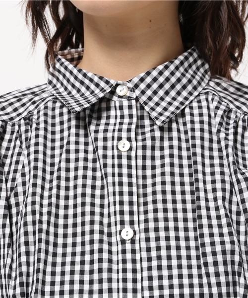 DISCOAT(ディスコート)の「【Discoat】ブロードレギュラー半袖シャツ(シャツ/ブラウス・レディース・その他20/コバルトブルー/その他18/ホワイト・MEDIUM/LARGE)」の9枚目の写真