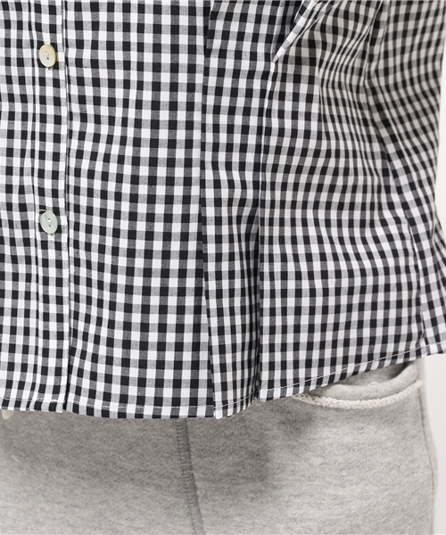 DISCOAT(ディスコート)の「【Discoat】ブロードレギュラー半袖シャツ(シャツ/ブラウス・レディース・その他20/コバルトブルー/その他18/ホワイト・MEDIUM/LARGE)」の11枚目の写真