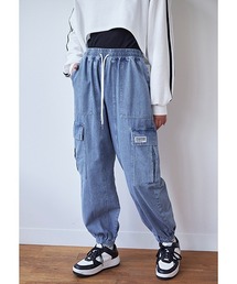 LOVETOXIC | 【LTXC】デニム・迷彩カーゴパンツ(その他パンツ)