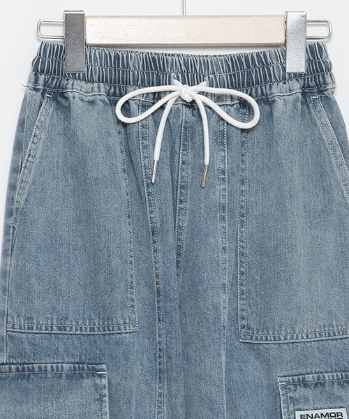 LOVETOXIC（ラブトキシック）の「【LTXC】デニム・迷彩カーゴパンツ（その他パンツ・キッズ・ブルー/カーキ・M/L/S/LL）」の5枚目の写真