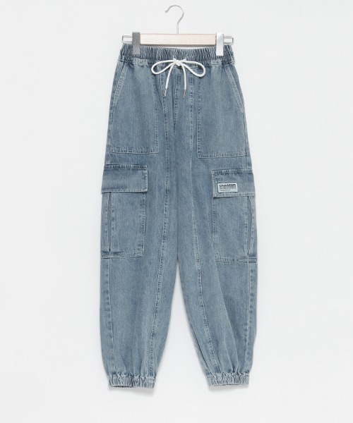 LOVETOXIC（ラブトキシック）の「【LTXC】デニム・迷彩カーゴパンツ（その他パンツ・キッズ・ブルー/カーキ・M/L/S/LL）」の14枚目の写真