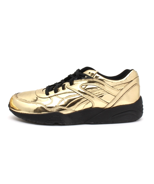 PUMA × VASHTIE(プーマ ヴァシティー)の「R698 X VASHTIE G(スニーカー・メンズ・ゴールド・22.5cm/23.0cm/23.5cm/24.0cm/24.5cm/25.0cm/25.5cm/26.0cm/26.5cm/27.0cm/27.5cm/28.0cm/28.5cm/29.0cm/30.0cm/31cm)」の9枚目の写真