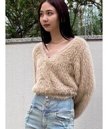 EMODA | 2WAYシャギーニット(ニット/セーター)