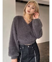 EMODA | 2WAYシャギーニット(ニット/セーター)