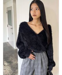 EMODA | 2WAYシャギーニット(ニット/セーター)