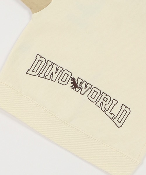 kladskap（クレードスコープ）の「恐竜配色ジップアップパーカ（Tシャツ/カットソー・キッズ・ブルー/アイボリー・90cm/100cm/110cm/120cm/130cm）」の11枚目の写真