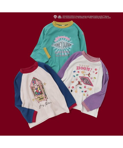 セール】【リンク】【ハリー・ポッター】スイーツ長袖Tシャツ（T