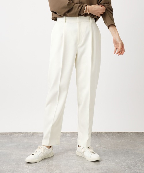 BARNYARDSTORM（バンヤードストーム）の「BARNYARDSTORM / タックテーパードパンツ（その他パンツ・レディース・オフホワイト/グレー/イエロー・0/1/2）」の15枚目の写真