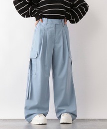 ハイウエスト/ルーズカーゴスラックス