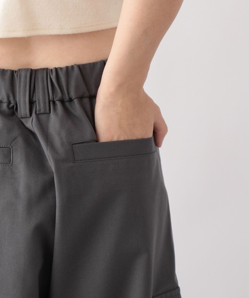 RAGEBLUE（レイジブルー）の「ハイウエスト/ルーズカーゴスラックス（カーゴパンツ・レディース・ライトブルー/グレー・FREE）」の11枚目の写真