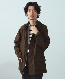 Barbour | Barbour × BEAMS F / 別注 BEDALE CLASSIC FIT ピーチスキン ジャケット(ブルゾン)