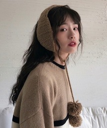 編み込みデザイン」に該当するレディースのイヤーマフファッション通販