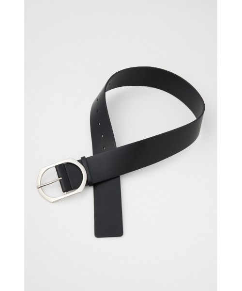 SLY（スライ）の「WIDE BUCKLE BELT ワイド バックル ベルト（ベルト・レディース・ブラック・FREE）」の7枚目の写真