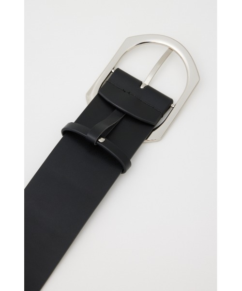 SLY（スライ）の「WIDE BUCKLE BELT ワイド バックル ベルト（ベルト・レディース・ブラック・FREE）」の9枚目の写真