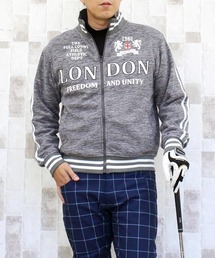 TopIsm（トップイズム）の「ロゴプリント ゴルフ フリースジップアップジャケット ゴルフウェア（ゴルフグッズ）」