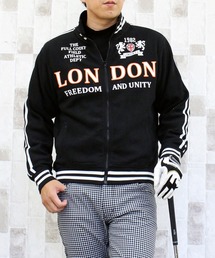 TopIsm（トップイズム）の「ロゴプリント ゴルフ フリースジップアップジャケット ゴルフウェア（ゴルフグッズ）」