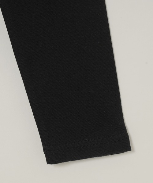 X-girl（エックスガール）の「EMBLEM OVAL LOGO L/S BABY TEE（Tシャツ/カットソー・レディース・ベージュ/ホワイト/ブラック・S/M）」の8枚目の写真