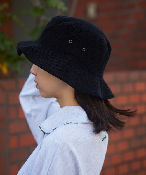 En Plein Air コーデュロイ　バケットハット　オンプレネール Champion バケットハット フリンジ チャンピオン コーデュロイ