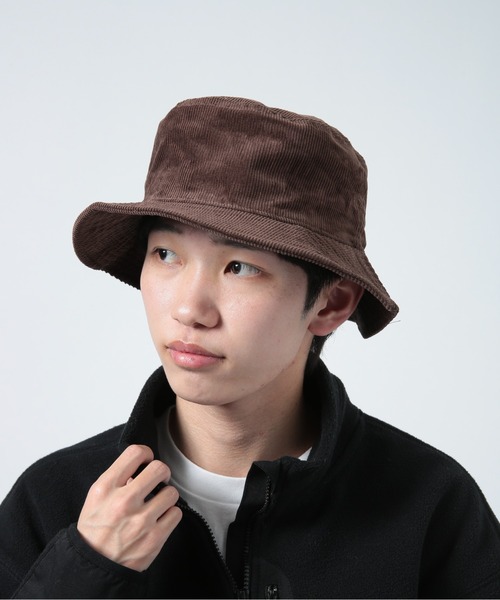 newhattan（ニューハッタン）の「【NEWHATTAN】コーデュロイバケットハット NWHT-H1570 MURS（ハット・レディース・ネイビー/ライトピンク/タン/ブラック/バーガンディー/ダークグレー/ダークグリーン/ダークブラウン/サンドベージュ・L/XL/S/M）」の18枚目の写真