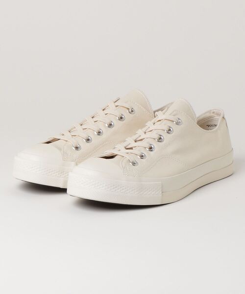 YOUNG&OLSEN The DRYGOODS STORE（ヤングアンドオルセン）の「YOUNG & OLSEN / ヤングアンドオルセン　GYMNASIUM SHOES（スニーカー・メンズ・ホワイト・9.5/8）」の10枚目の写真
