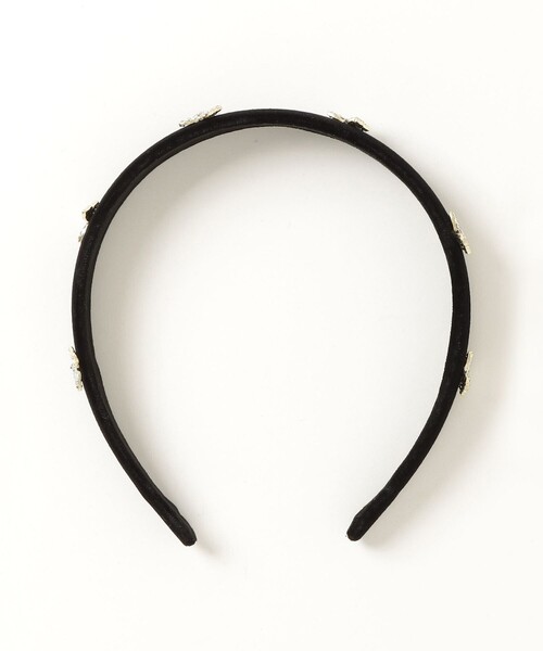 fredy emue（フレディエミュ）の「チョウベロアカチューシャ（カチューシャ・レディース・ブラック・FREE）」の4枚目の写真