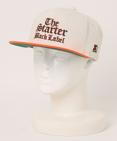 STARTER BLACK LABEL（スターターブラックレーベル）の「【 STARTER BLACK LABEL / スターター 】 フラット 6パネル キャップ / CAP（キャップ・レディース・G/B/A/D/H/E/C/F・FREE）」の3枚目の写真