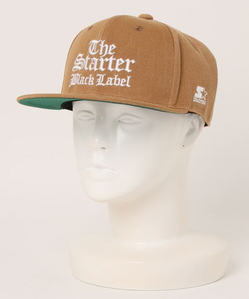 STARTER BLACK LABEL（スターターブラックレーベル）の「【 STARTER BLACK LABEL / スターター 】 フラット 6パネル キャップ / CAP（キャップ・レディース・G/B/A/D/H/E/C/F・FREE）」の4枚目の写真