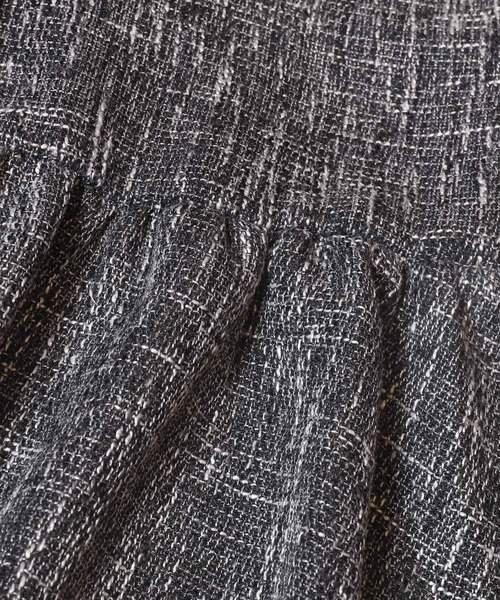 coca（coca）（コカ）の「ツイードフレアベスト（ベスト・レディース・ブラック/その他/グレー・M/L）」の19枚目の写真