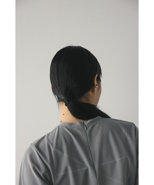 STYLEMIXER（スタイルミキサー）の「ソフトメッシュトップ（シャツ/ブラウス・レディース・ブラウン/アイボリー/ピンク/グレー・FREE）」の22枚目の写真