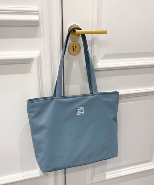 Miniministore（ミニミニストア）の「ナイロントートバッグ レディース 大容量（トートバッグ・レディース・ブラック/ブルー/ピンク/ミント/パープル・FREE）」の21枚目の写真