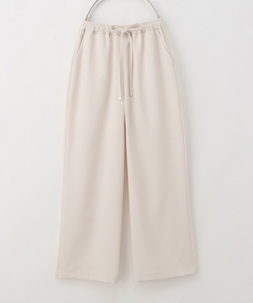 Honeys(ハニーズ)の「イージーストレートパンツ(股下67cm)(その他パンツ・レディース・アイボリー/ブラック/杢グレー/ミント/ベージュ・S/M/L/LL)」の18枚目の写真