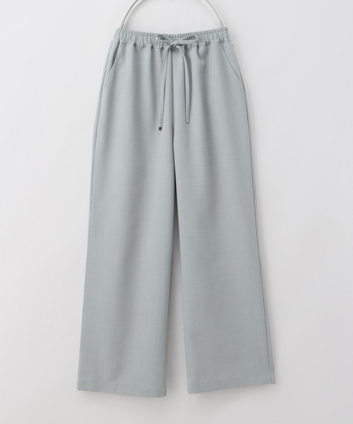 Honeys(ハニーズ)の「イージーストレートパンツ(股下67cm)(その他パンツ・レディース・アイボリー/ブラック/杢グレー/ミント/ベージュ・S/M/L/LL)」の22枚目の写真